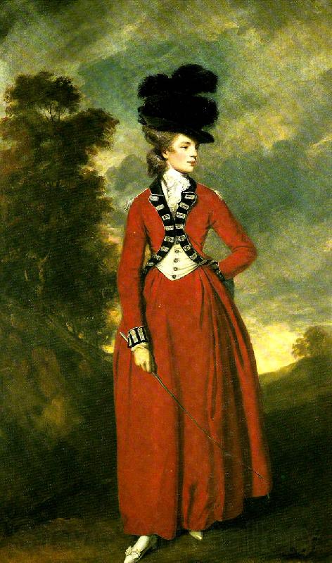 Sir Joshua Reynolds lady worsley Spain oil painting art